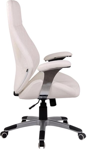 Office Chair BHM Germany Layton, White Lateral view