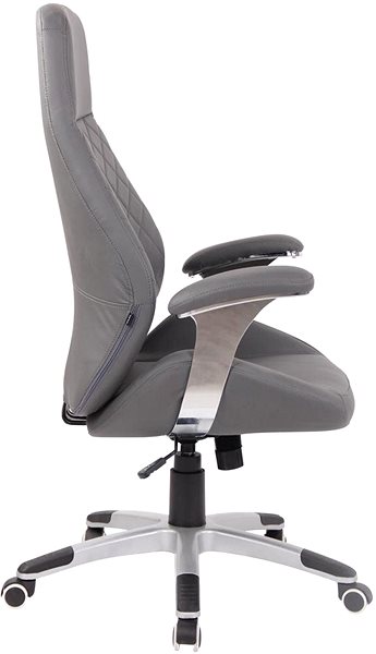 Office Chair BHM Germany Layton, Grey Lateral view
