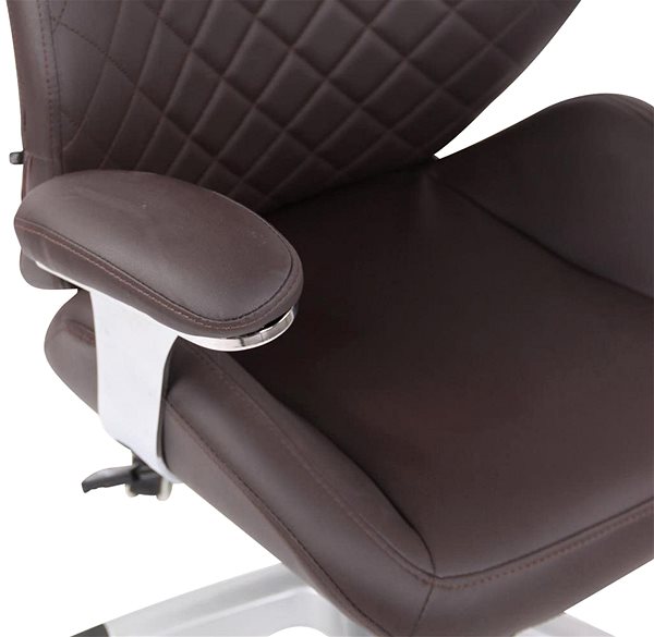 Kancelárska stolička BHM Germany Layton, hnedá Vlastnosti/technológia