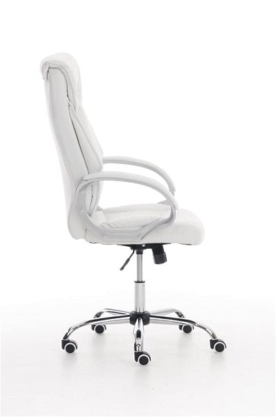 Office Chair BHM Germany Torro, White Lateral view