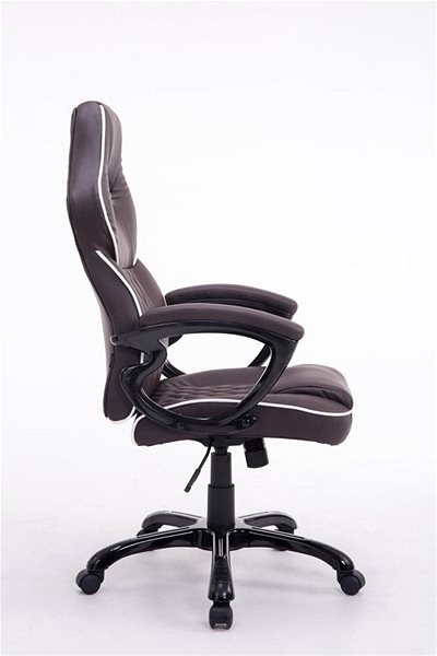 Office Armchair BHM Germany BIG XXX, Brown Lateral view