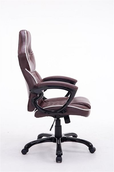 Office Armchair BHM Germany BIG XXX, Red-brown Lateral view