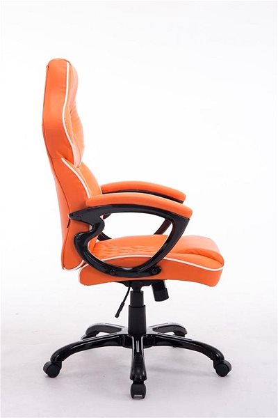 Office Armchair BHM Germany BIG XXX, Orange Lateral view