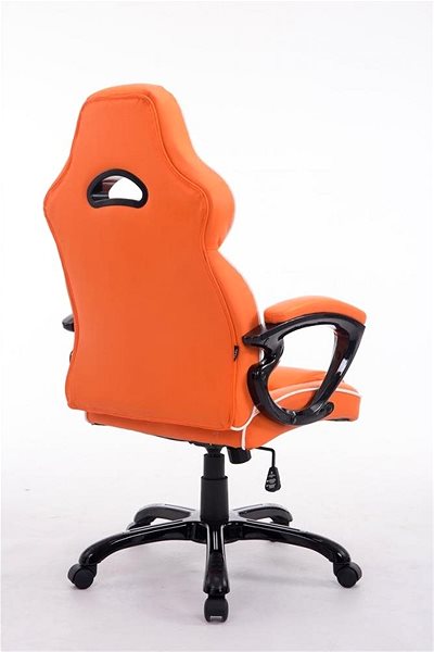 Irodai fotel BHM GERMANY BIG XXX, narancssárga Hátoldal