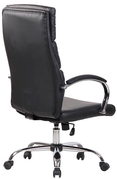 Office Armchair BHM Germany Bradford, Synthetic Leather, Black ...