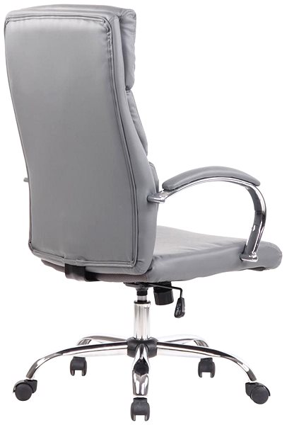 Office Armchair BHM Germany Bradford, Synthetic Leather, Grey Back page