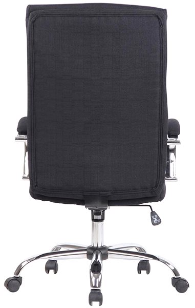 Bürosessel BHM GERMANY Bradford, Textil, schwarz Rückseite