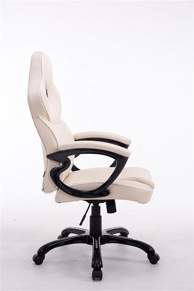Office Armchair BHM Germany BIG XXX, Cream Lateral view
