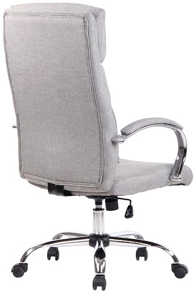 Office Armchair BHM Germany Bradford, Textile, Grey Back page
