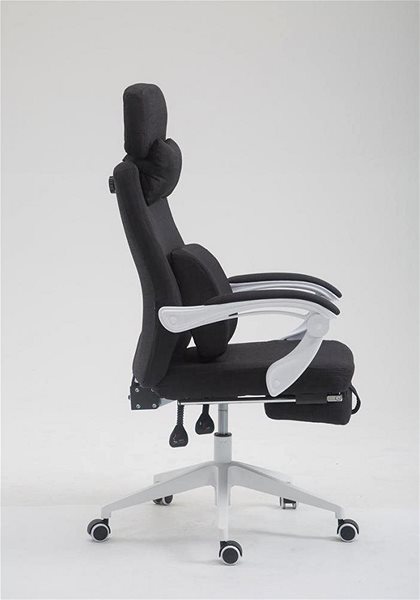 Office Armchair BHM Germany Byron, Black Lateral view