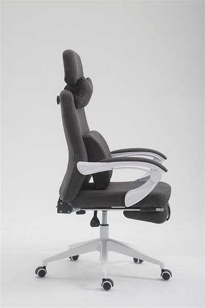 Office Armchair BHM Germany Byron, Dark Grey Lateral view