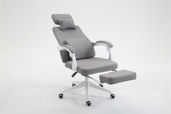 Office Armchair BHM Germany Byron, Grey Features/technology