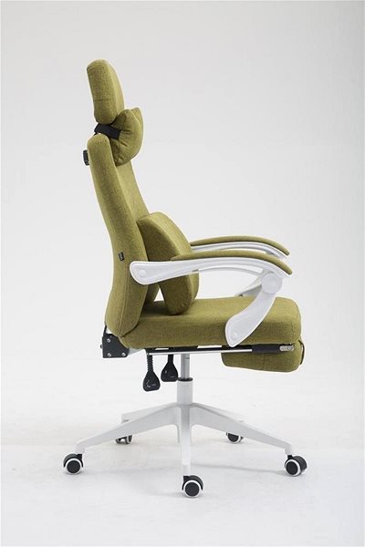 Office Armchair BHM Germany Byron, Green Lateral view