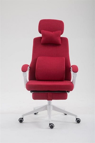 Office Armchair BHM Germany Byron, Red Screen