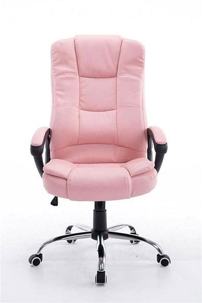 Office Armchair BHM Germany Enno, Pink Screen