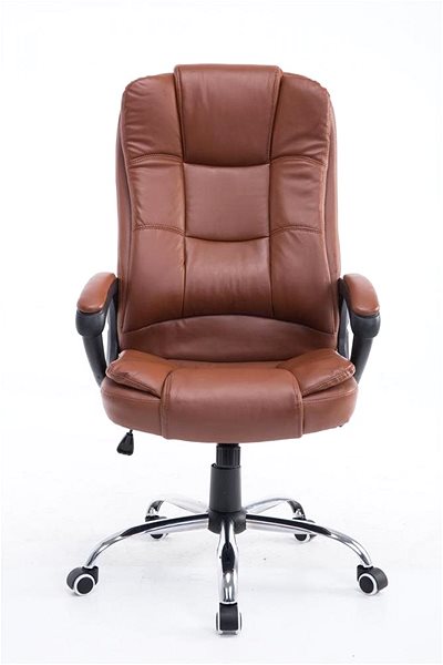 Office Armchair BHM Germany Enno, Light Brown Screen