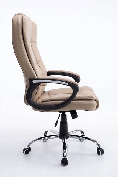 Office Armchair BHM Germany Enno, Khaki Lateral view