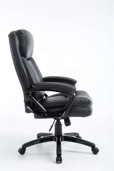 Office Armchair BHM Germany Platon, Black Lateral view