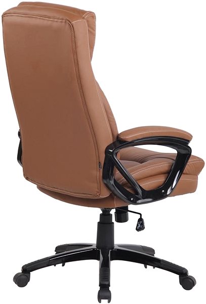 Office Armchair BHM Germany Platon, Light Brown Back page