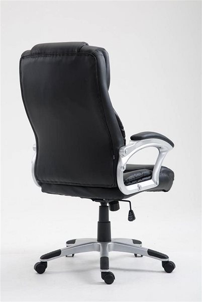 Office Armchair BHM Germany Texas, Synthetic Leather, Black Back page