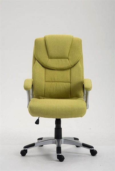 Irodai fotel BHM GERMANY Texas, textil, zöld Képernyő