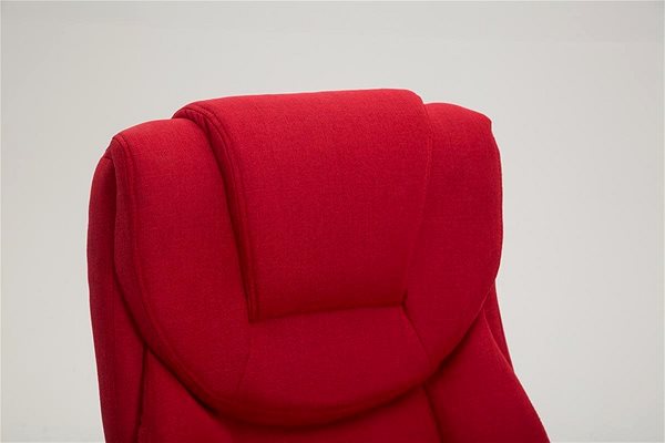 Office Armchair BHM Germany Texas, Textile, Red Features/technology