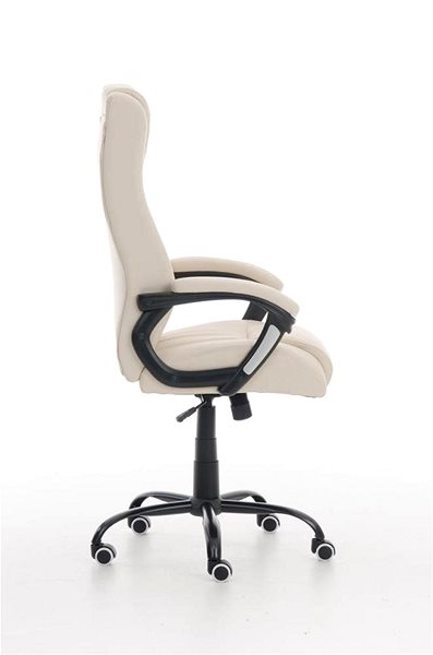 Office Armchair BHM Germany Matador, Cream Lateral view