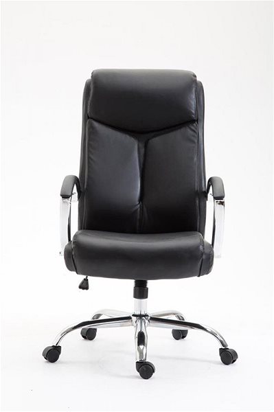 Office Armchair BHM Germany Vaud, Synthetic Leather, Black Screen