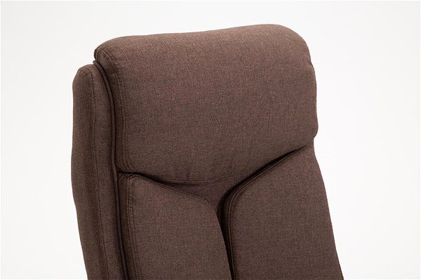 Office Armchair BHM Germany Vaud, Textile, Brown Features/technology