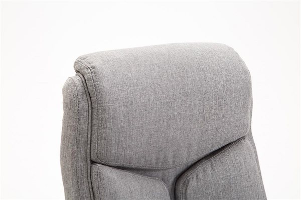 Office Armchair BHM Germany Vaud, Textile, Grey Features/technology