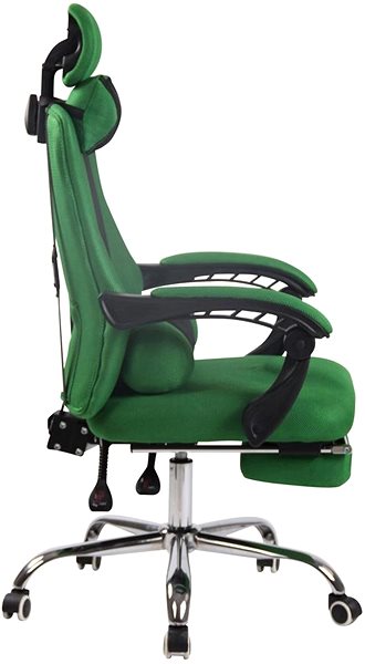 Office Armchair BHM Germany Alexa, Green Lateral view