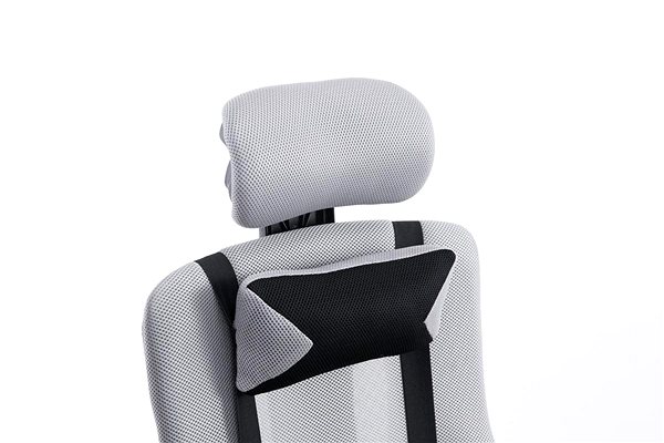 Office Armchair BHM Germany Alexa, Grey Features/technology