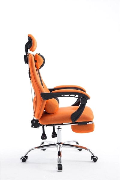 Office Armchair BHM Germany Alexa, Orange Lateral view