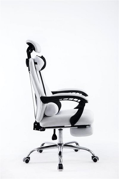 Office Armchair BHM Germany Alexa, White Lateral view