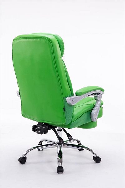 Office Armchair BHM Germany Troy, Synthetic Leather, Green Back page