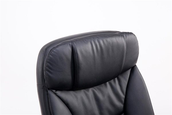 Office Armchair BHM Germany Troy, Synthetic Leather, Black Features/technology