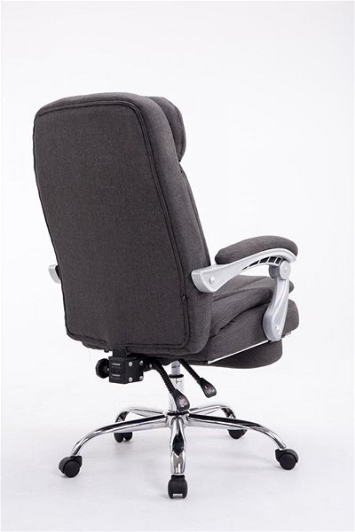 Office Armchair BHM Germany Troy, Textile, Dark Grey Back page