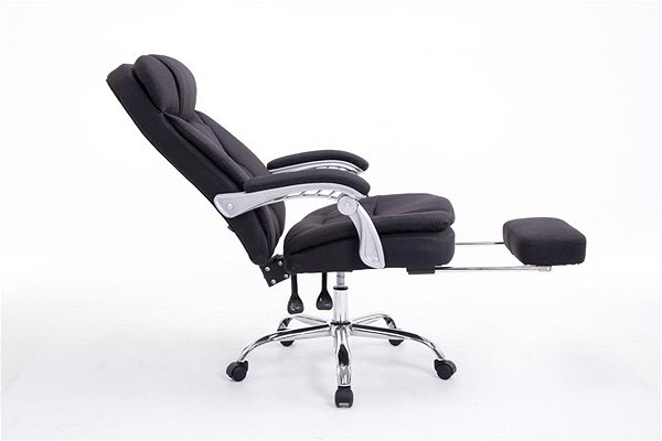 Office Armchair BHM Germany Troy, Textile, Black Features/technology