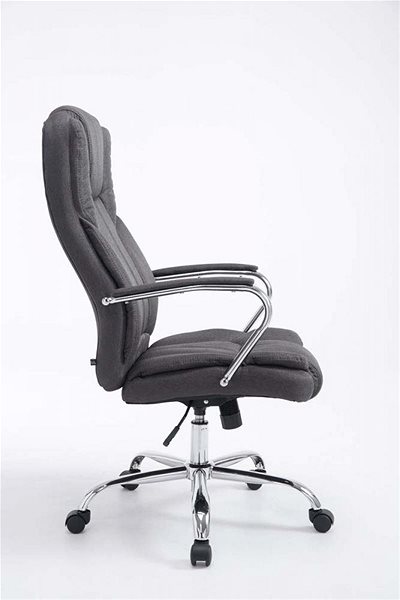 Office Armchair BHM Germany Xanthos, Dark Grey Lateral view