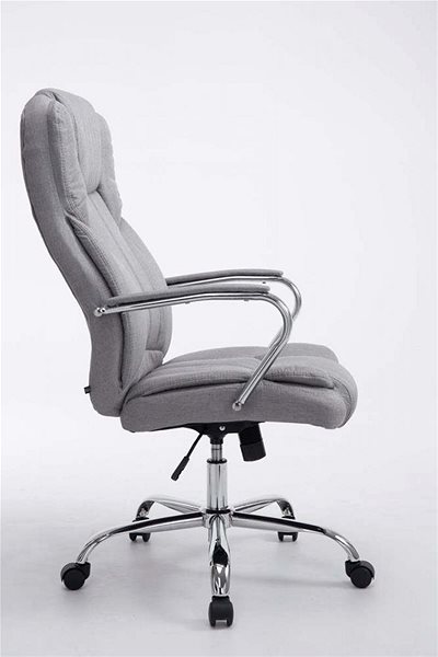 Office Armchair BHM Germany Xanthos, Grey Lateral view