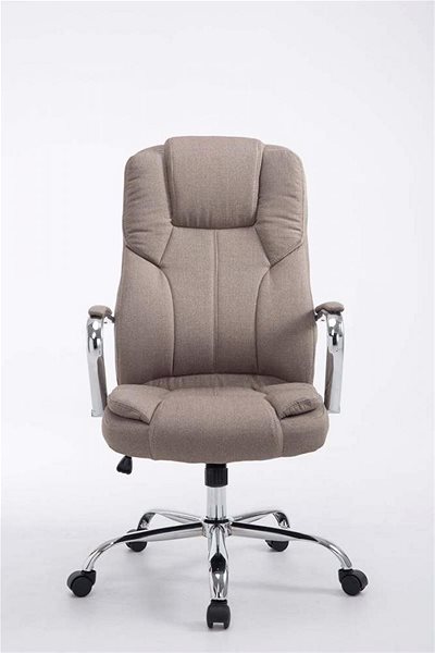 Office Armchair BHM Germany Xanthos, Taupe Screen