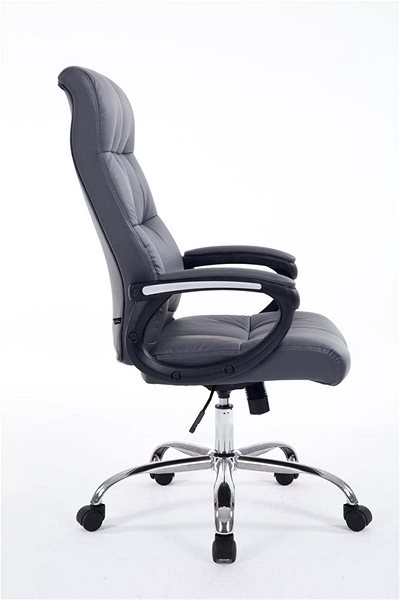 Office Armchair BHM Germany Poseidon, Grey Lateral view