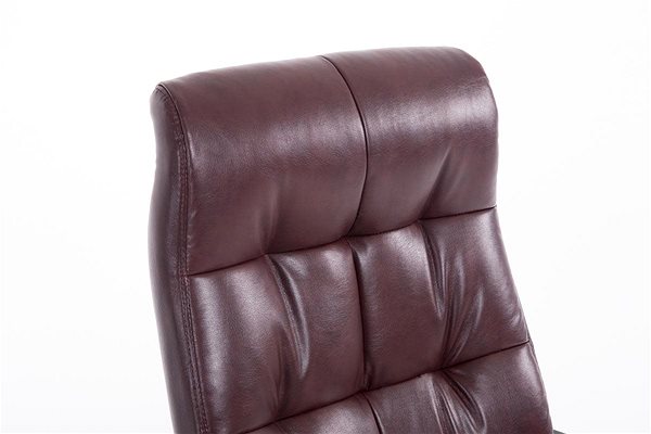 Office Armchair BHM Germany Poseidon, Red-brown Features/technology