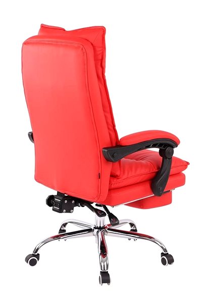 Office Armchair BHM Germany Power, Synthetic Leather, Red Back page