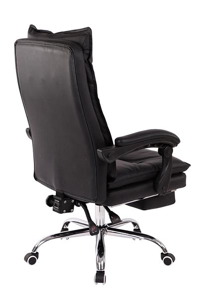 Office Armchair BHM Germany Power, Synthetic Leather, Black Back page