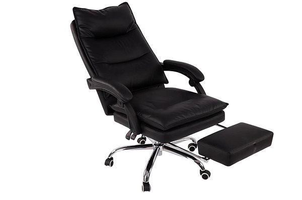 Office Armchair BHM Germany Power, Synthetic Leather, Black Features/technology