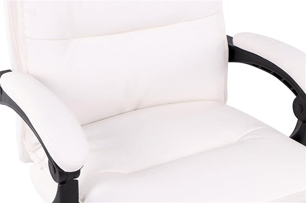 Irodai fotel BHM GERMANY Power - fehér, műbőr Jellemzők/technológia