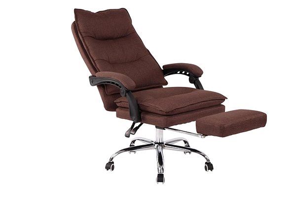 Office Armchair BHM Germany Power, Textile, Brown Features/technology