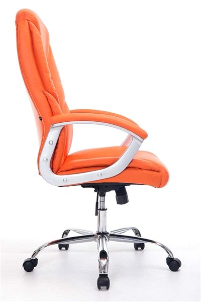 Office Armchair BHM Germany Rodeo, Orange Lateral view
