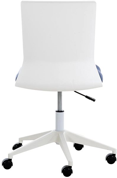 Bürostuhl BHM GERMANY Apolda, Kunstleder, blau Rückseite